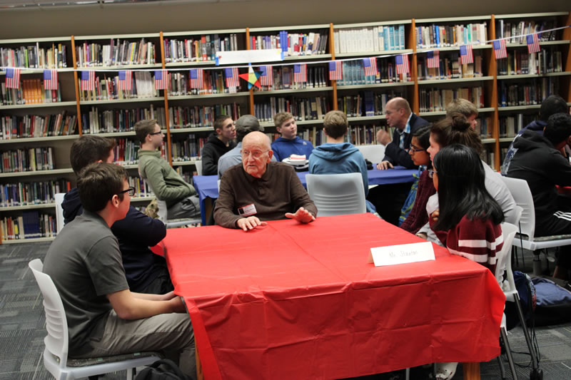 group of people at table