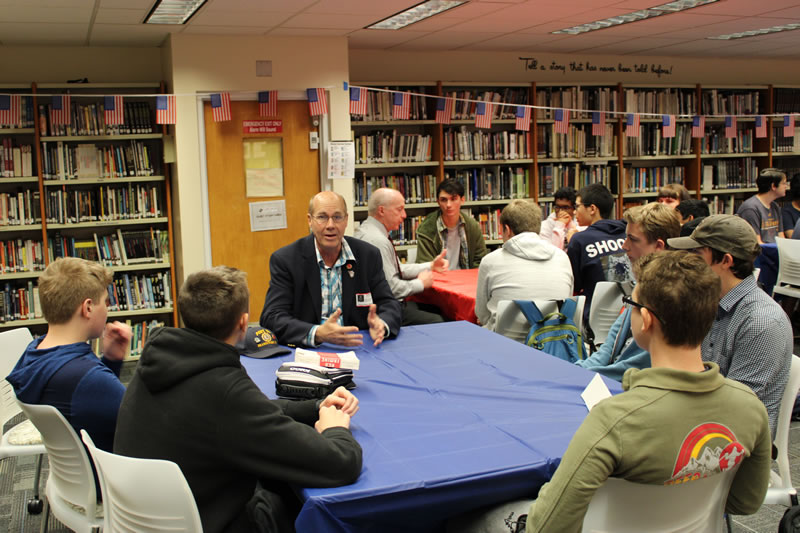 group of people at table